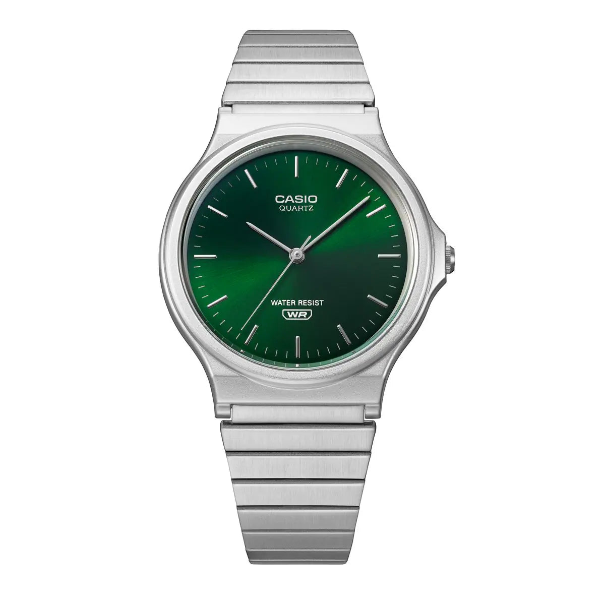 Casio Standard MQ-24DA-3A Green Dial Unisex Watch | Casio MQ-24DA-3A