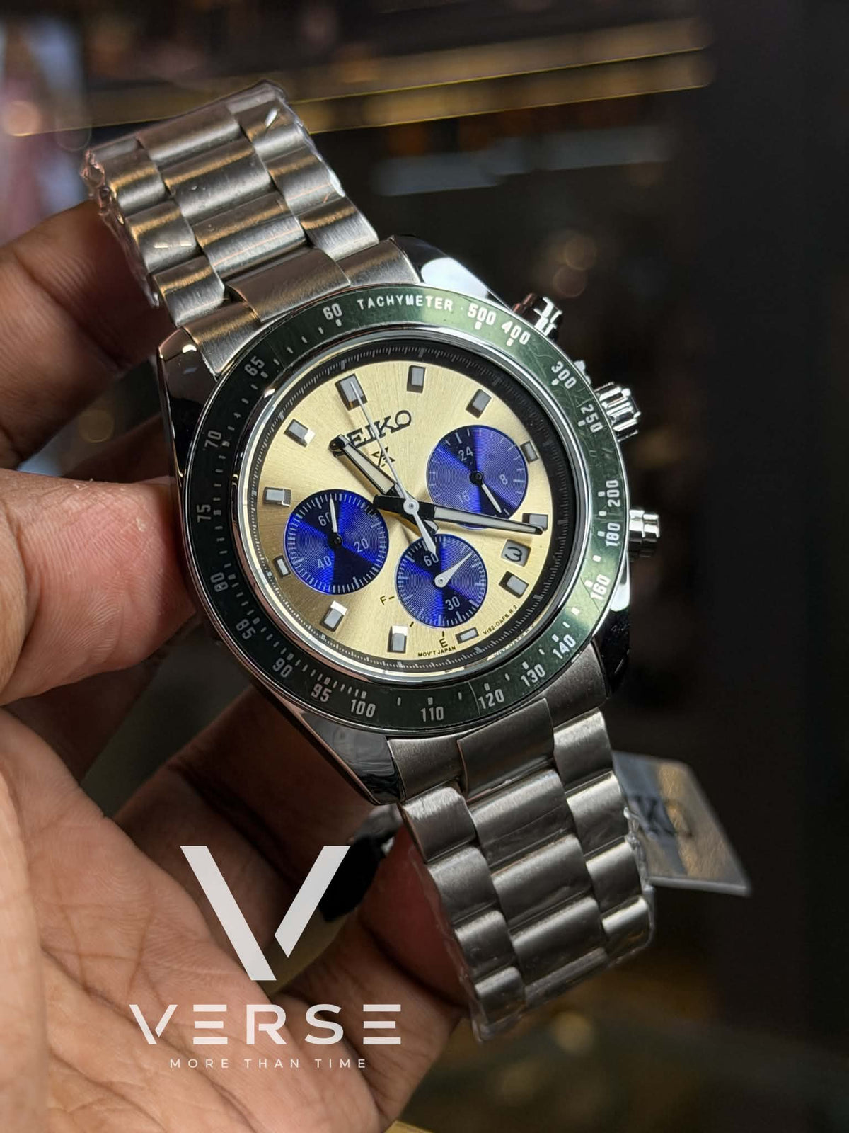 Seiko Prospex Speedtimer Chronograph | "Kyoto Sunset" Champagne Dial - ( Double A )