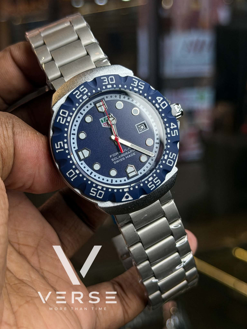 TAG Heuer Formula 1 Solargraph Miami GP Quartz | "Oracle Brabhams-Apline" - ( Double A )