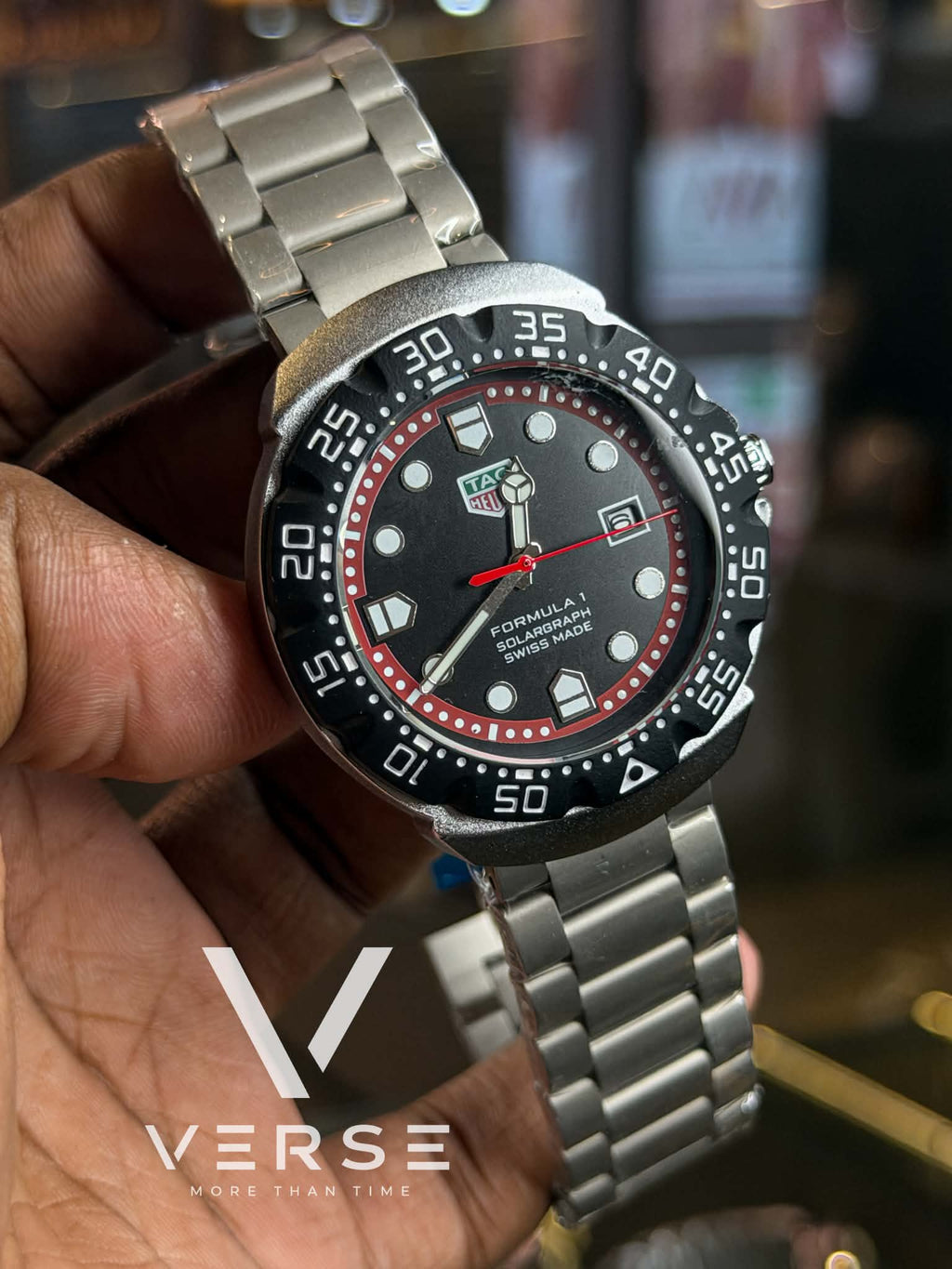 TAG Heuer Formula 1 Solargraph Miami GP Quartz | "Monza-Mclaren"  - ( Double A )