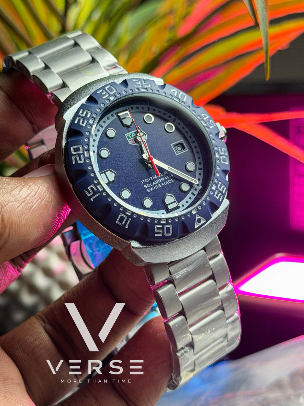 TAG Heuer Formula 1 Solargraph Miami GP Quartz | "Oracle Brabhams-Apline" - ( Double A )