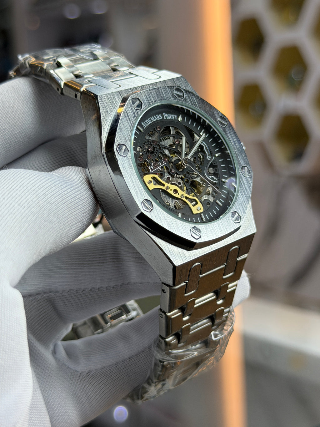 Audemars Piguet Automatic Skeleton Black Dial AA - VERSE - 