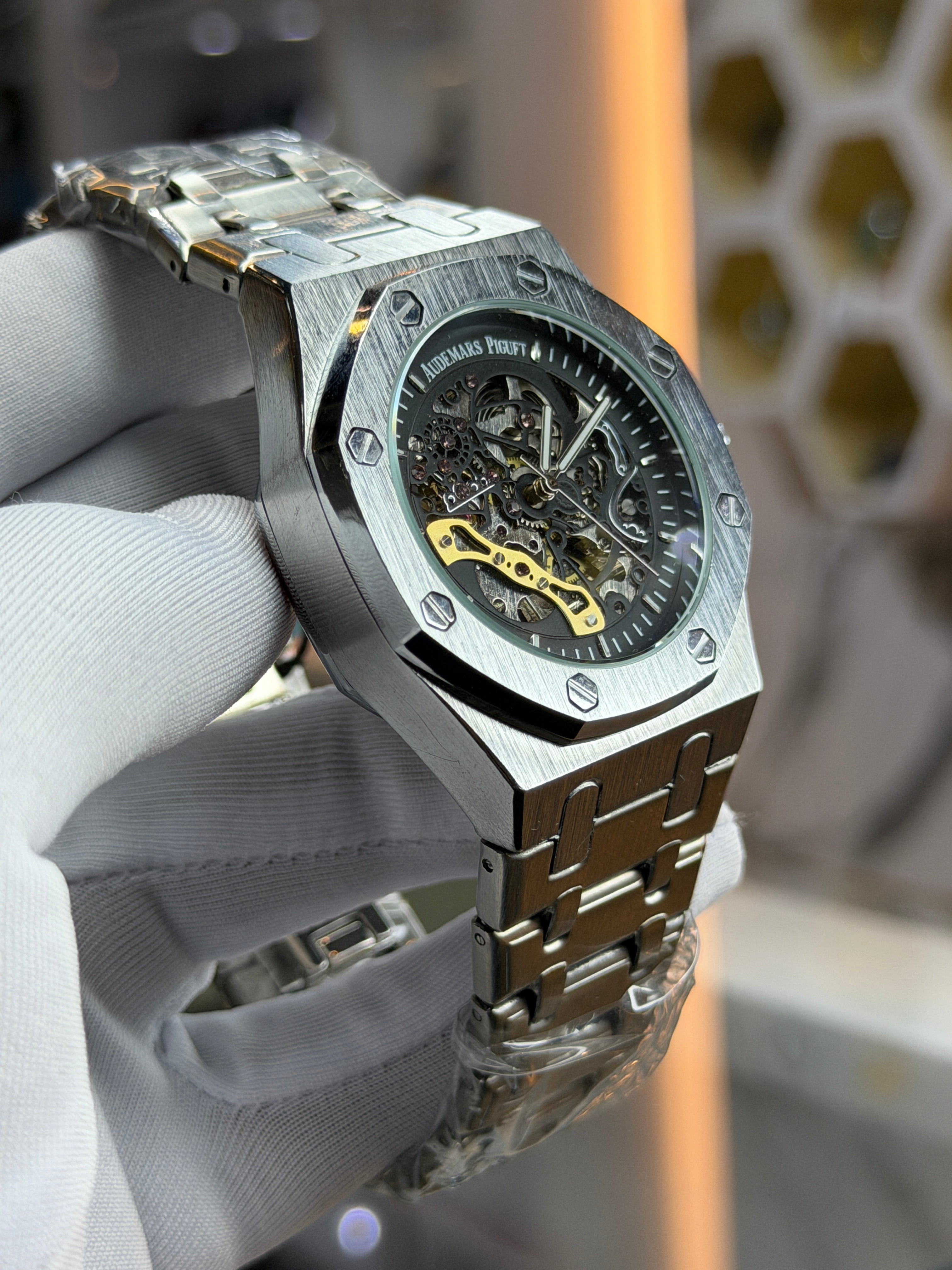 Audemars Piguet Automatic Skeleton Black Dial AA - VERSE - 