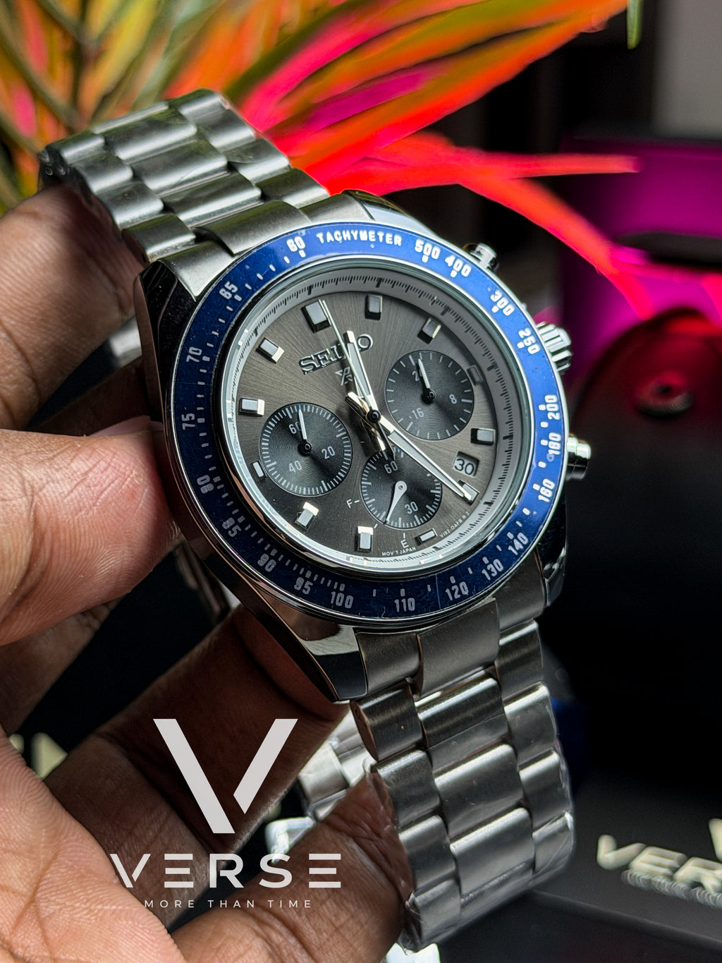 Seiko Prospex Speedtimer Chronograph | "Grand Touring" Anthracite Grey Dial - ( Double A )