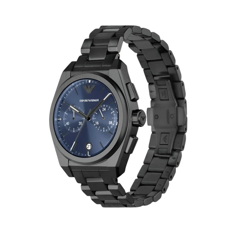 Emporio Armani AR11561 “Federico” Chronograph Men’s Watch – Blue Dial | AR11561 - VERSE - 