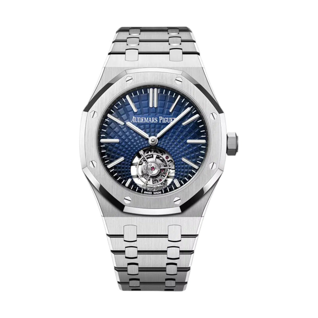 Audemars Piguet Royal Oak Selfwinding Flying Tourbillon 41mm – Smoked Blue Dial MASTER - VERSE - 