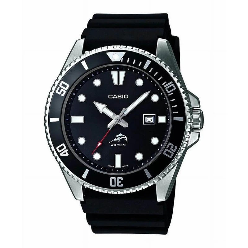 Casio Duro MDV - 106 - 1AVCF Black Dial Resin Strap Men’s Diver Watch | Casio Duro MDV - 106 - 1AVCF - VERSE - 