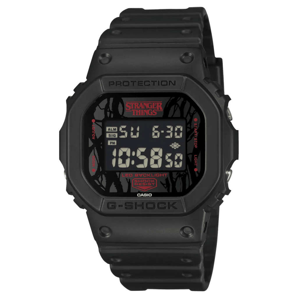 Casio G - Shock DW - 5600STT - 1 “Casio x Stranger Things” Digital Men’s Watch | Casio G - Shock DW - 5600STT - 1 - VERSE - 