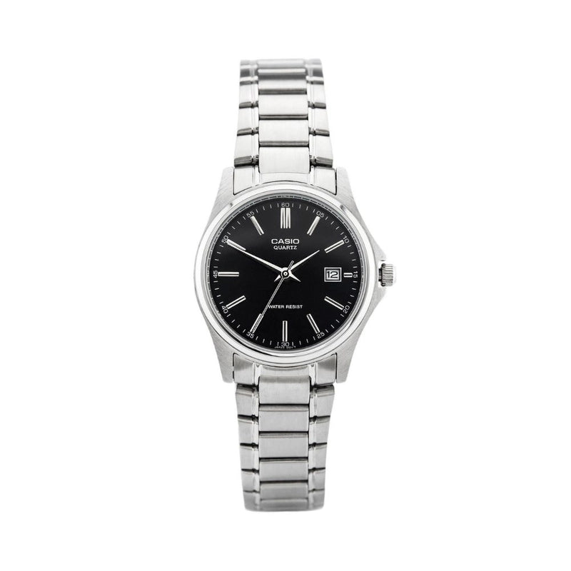 Casio LTP - 1183A - 1ADF Black Dial Women's Stainless Steel Watch | Casio LTP - 1183A - 1ADF - VERSE - 