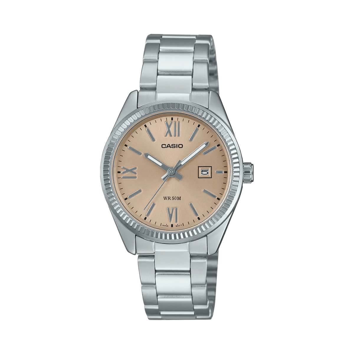 Casio LTP - 1302DD - 4A2V Champagne Gold Dial Women's Stainless Steel Watch | Casio LTP - 1302DD - 4A2V - VERSE - 