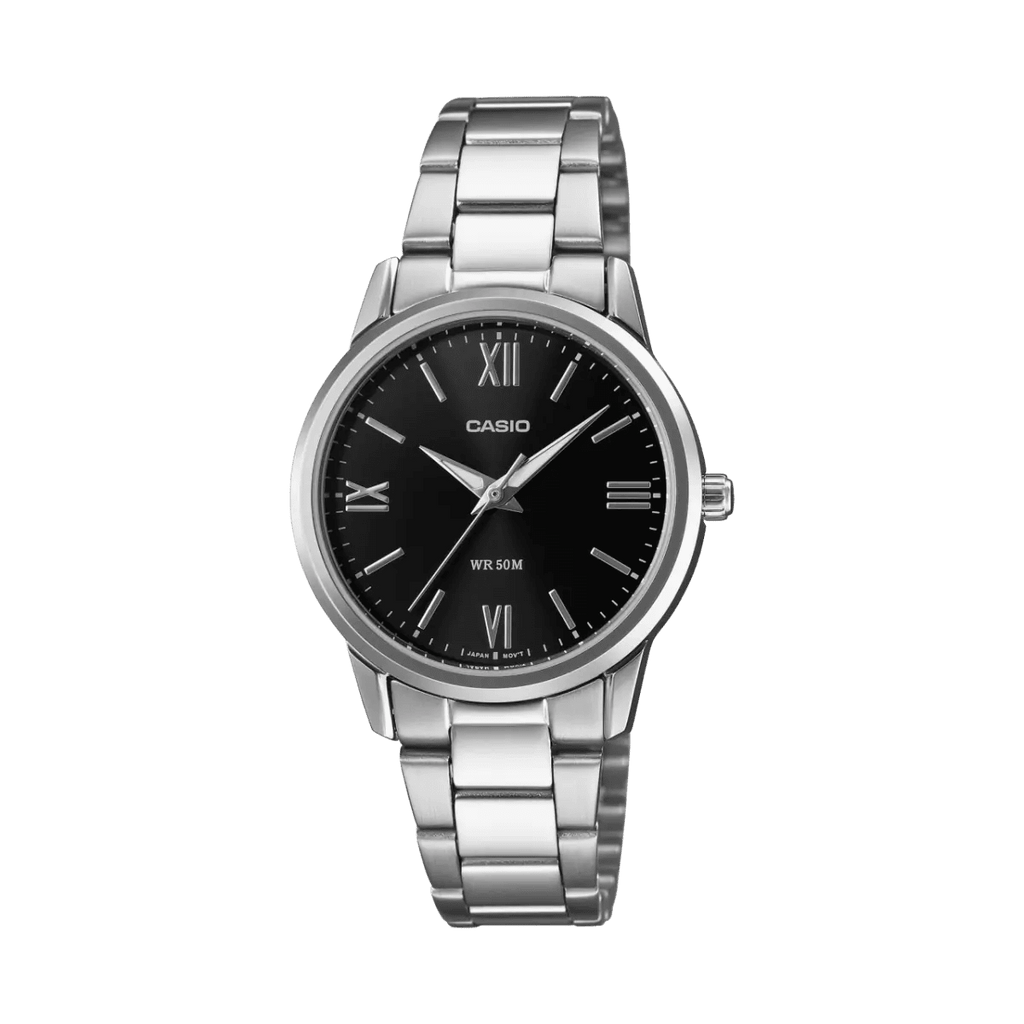 Casio LTP - 1303DD - 1AV Black Dial Women's Stainless Steel Watch | Casio LTP - 1303DD - 1AV - VERSE - 