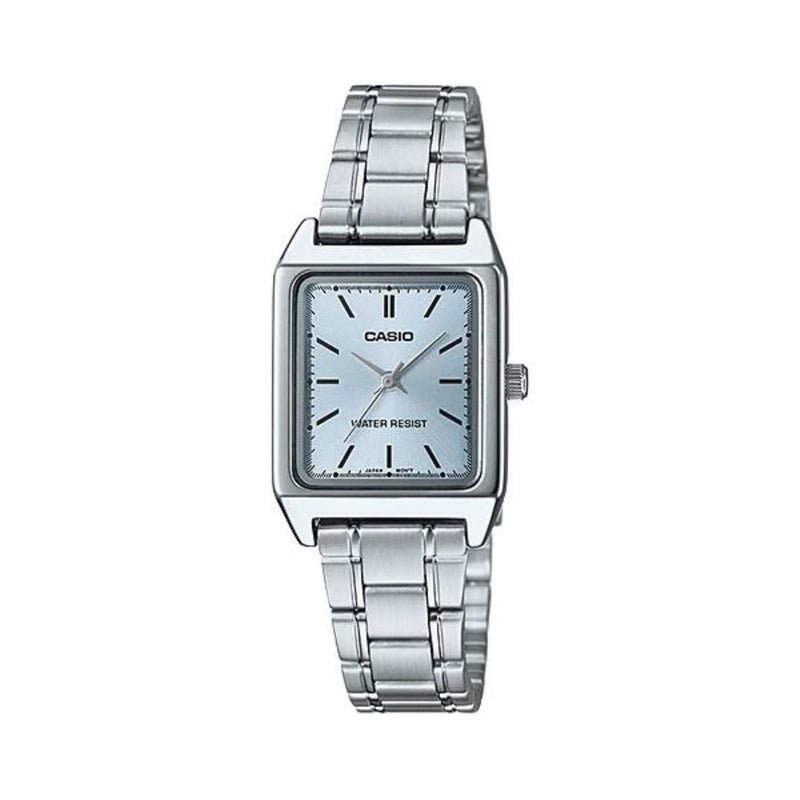 Casio LTP - V007D - 2EUDF Ice Blue Dial Women's Stainless Steel Watch | Casio LTP - V007D - 2EUDF - VERSE - 