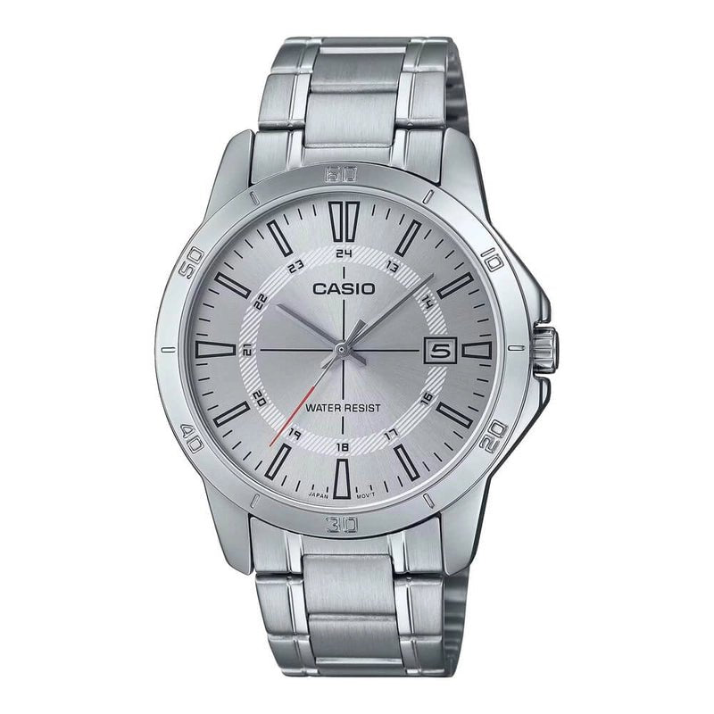 Casio MTP - V004D - 7CUDF Silver Dial Stainless Steel Men's Watch | Casio MTP - V004D - 7CUDF - VERSE - 