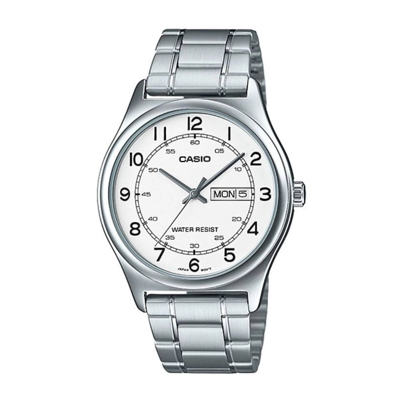 Casio MTP - V006D - 7B2UDF White Dial Men's Watch | Casio MTP - V006D - 7B2UDF - VERSE - 