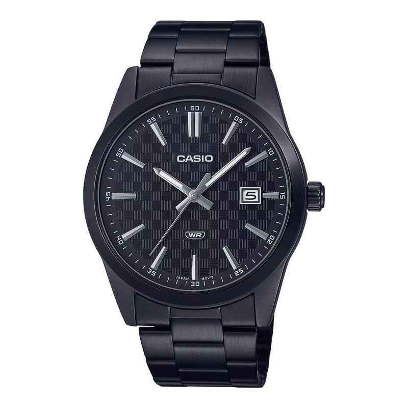 Casio MTP - VD03B - 1AUDF Black Dial Men's Watch | Casio MTP - VD03B - 1AUDF - VERSE - 