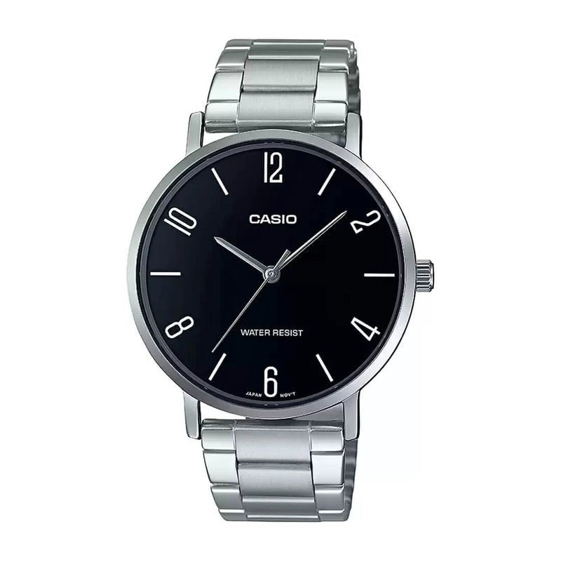 Casio MTP - VT01D - 1B2UDF Black Dial Men's Watch | Casio MTP - VT01D - 1B2UDF - VERSE - 
