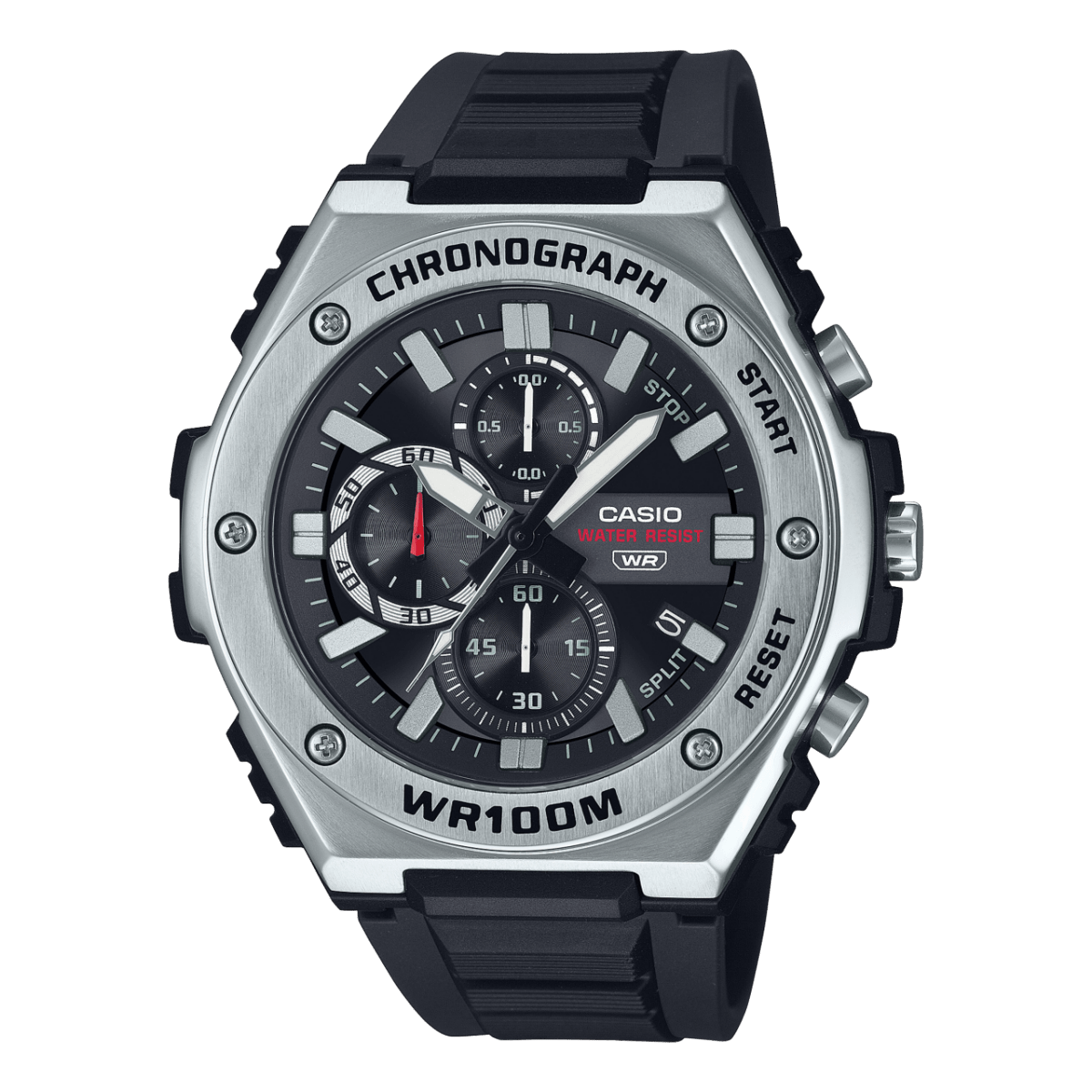 Casio MWA - 300H - 1AVDF Chronograph Black Dial 100m Resin Men's Watch | Casio MWA - 300H - 1AVDF - VERSE - 