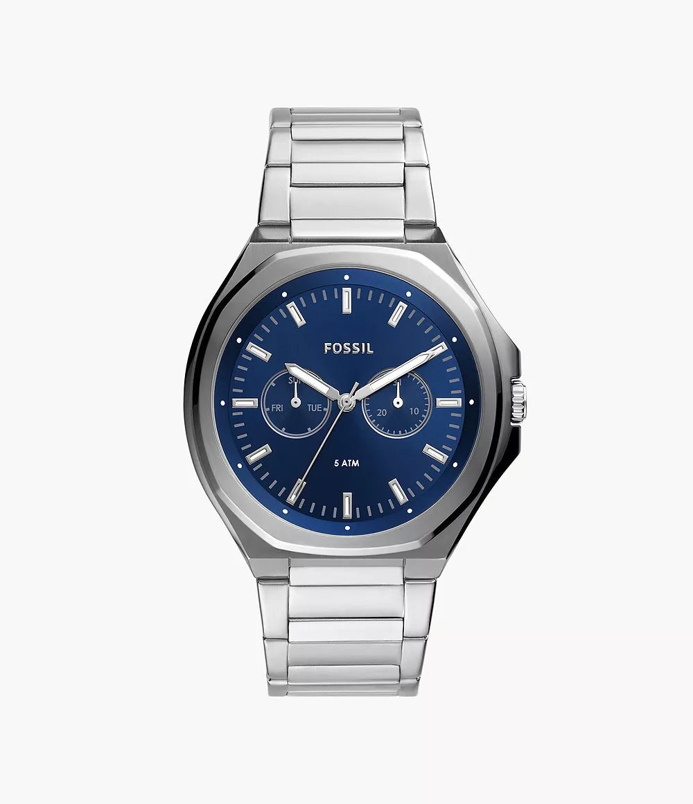 Fossil Evanston BQ2610 Chronograph Blue Dial Men’s Watch| Fossil Evanston BQ2610 - VERSE - 