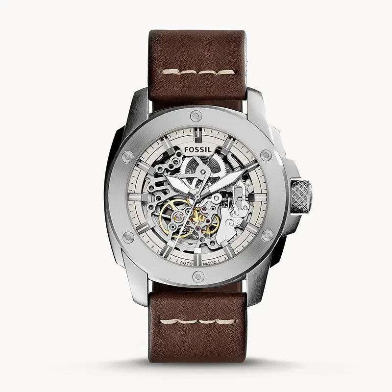 Fossil ME3083 Modern Machine Automatic Brown Leather Men’s Watch| Fossil ME3083 - VERSE - 