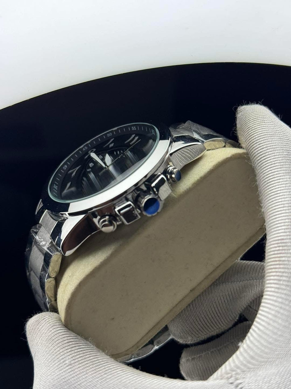 Fossil Arabic Dial Chronograph Watch – 42mm - VERSE - 