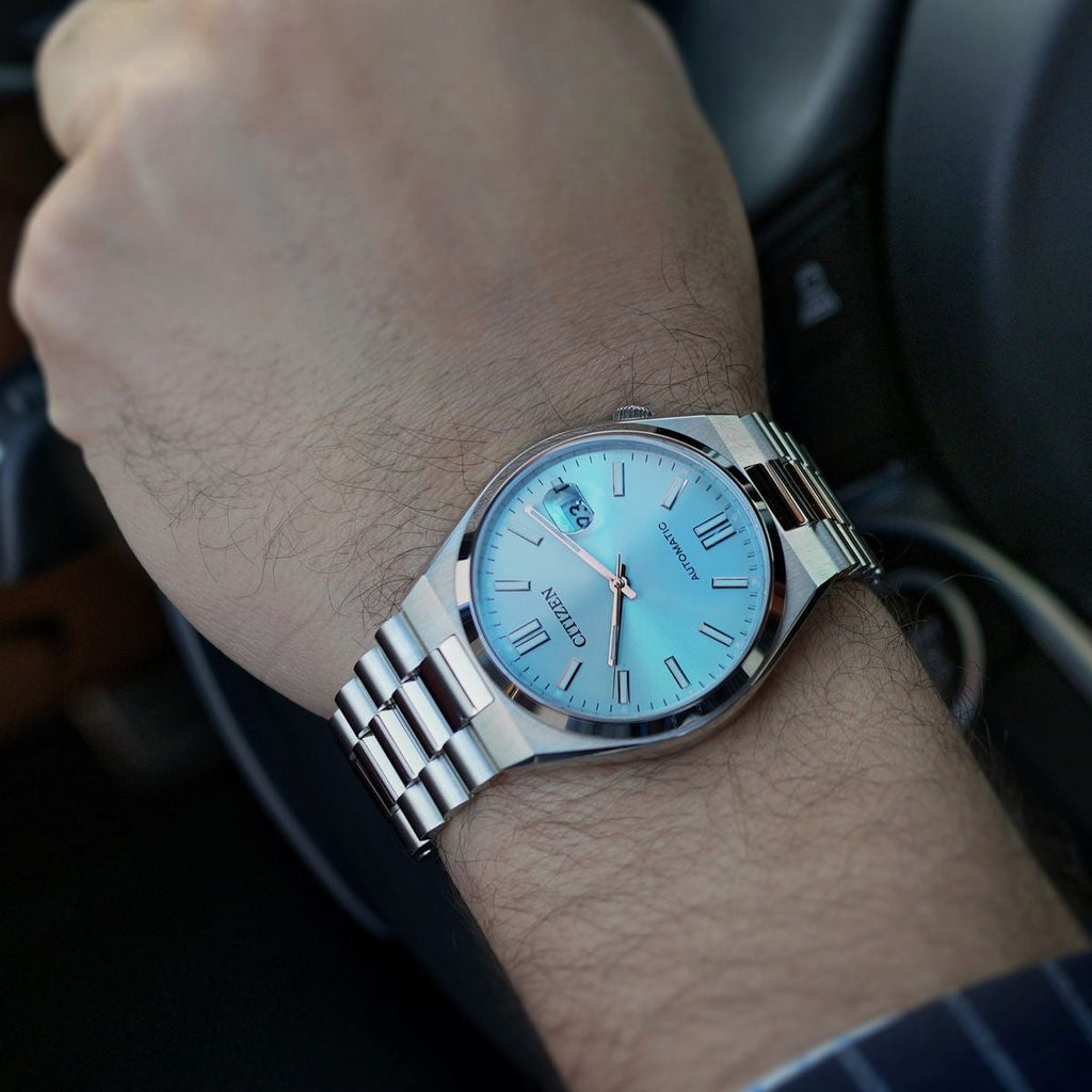 Citizen Tsuyosa Automatic NJ0151 - 88M – Blue Dial Stainless Steel Watch (Cal. 8210) - VERSE - 