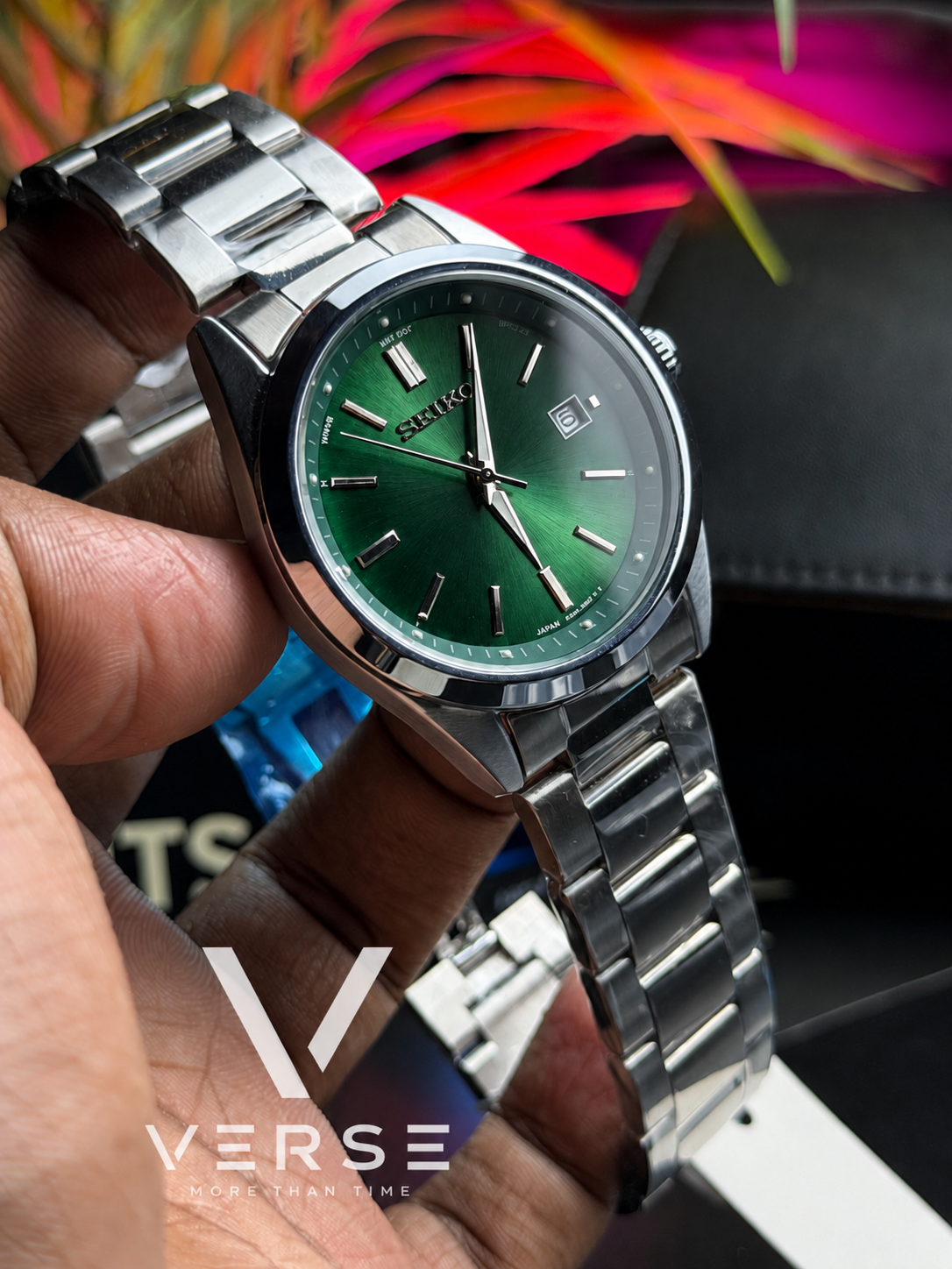 Seiko Spirit Classic Selection S Automatic | Sun burst Green Dial - ( Double A )