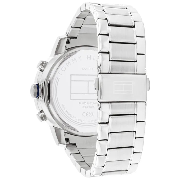 TOMMY HILFIGER Troy Multifunction Blue Dial Men's Watch 1792104 - VERSE - 