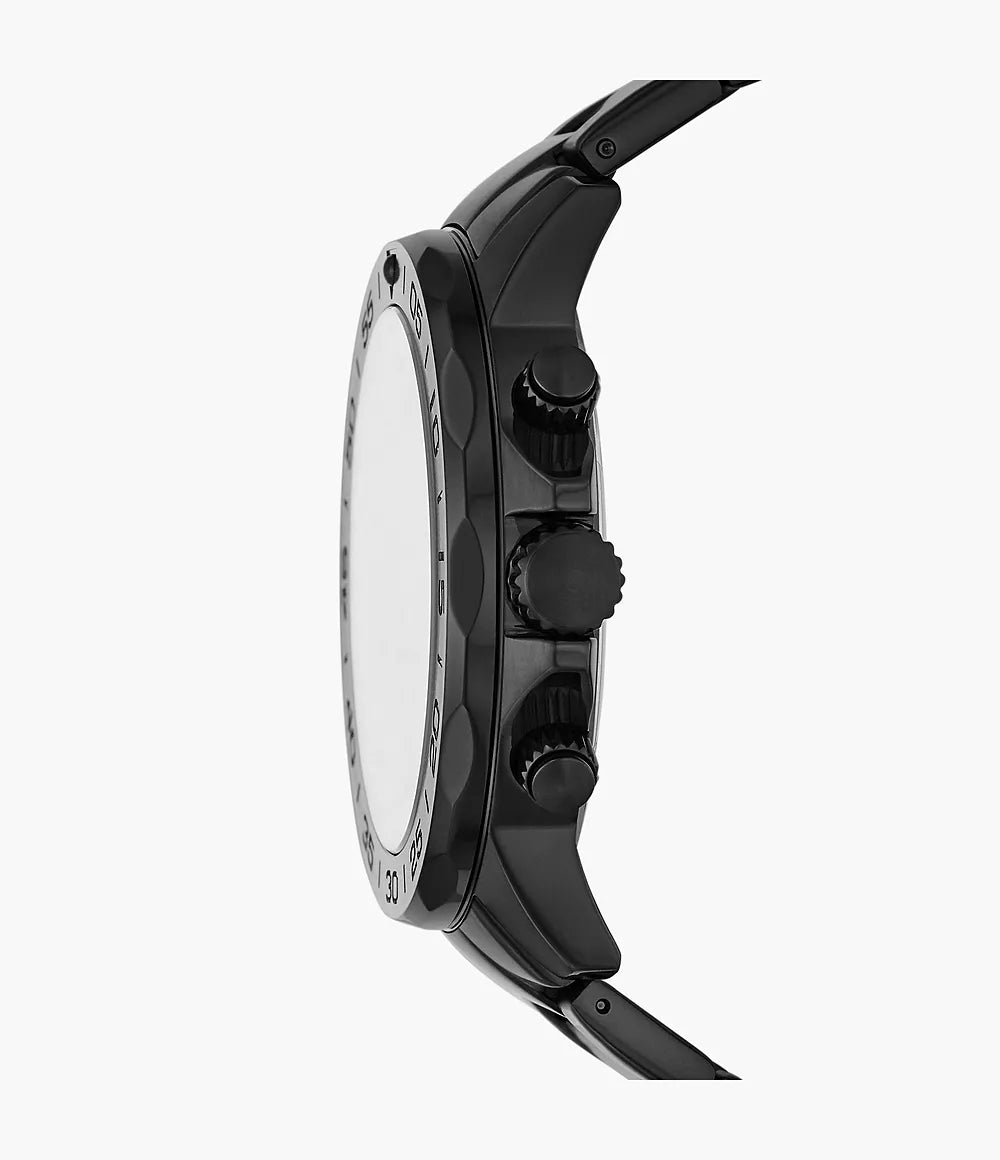 FOSSIL Bannon Multifunction Black Stainless Steel Men's Watch BQ2587 - VERSE - 