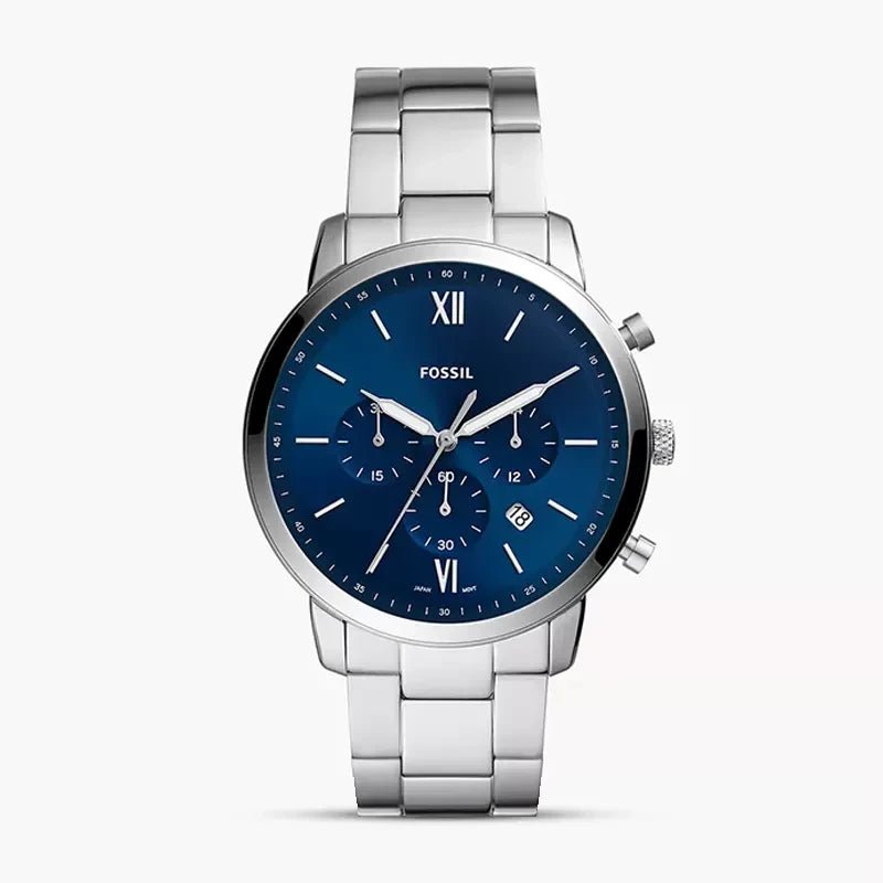 FOSSIL Neutra Chronograph Blue Dial Men's Watch FS5792 - VERSE - 