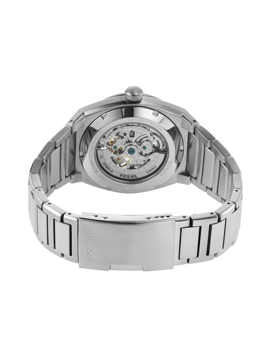 FOSSIL Everett Automatic Blue Dial Men's Watch ME3220 - VERSE - 