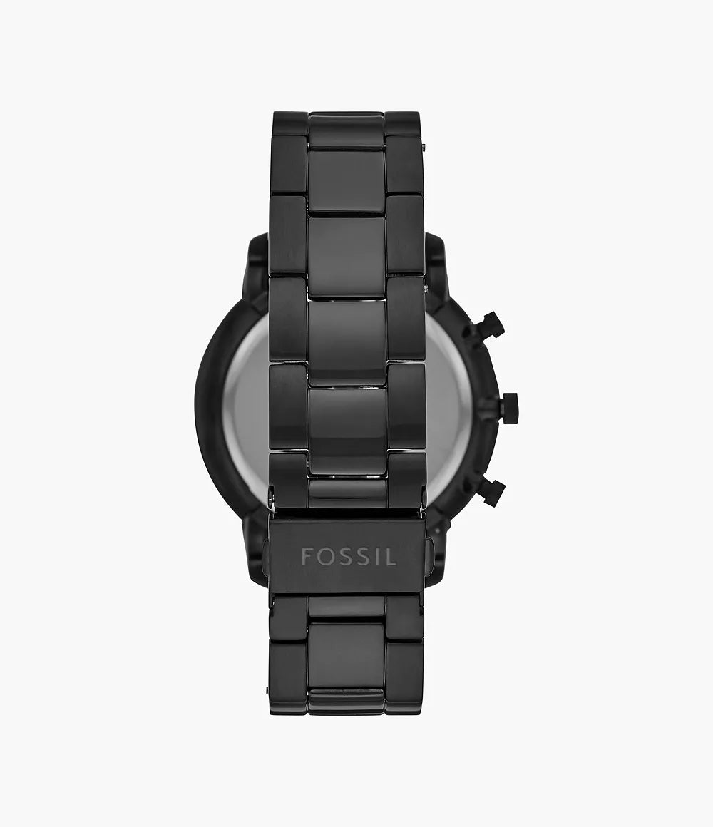 FOSSIL Neutra Chronograph Black Stainless Steel Men's Watch FS5525 - VERSE - 