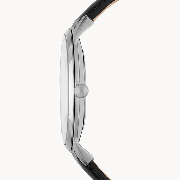 FOSSIL The Minimalist Three - Hand Black Dial Men's Watch FS5398 - VERSE - 