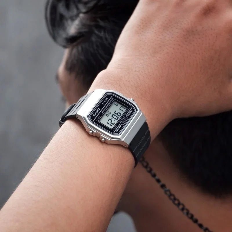 Casio F - 91WM - 7A Men’s Black Resin Digital Watch| Casio F - 91WM - 7A - VERSE - 