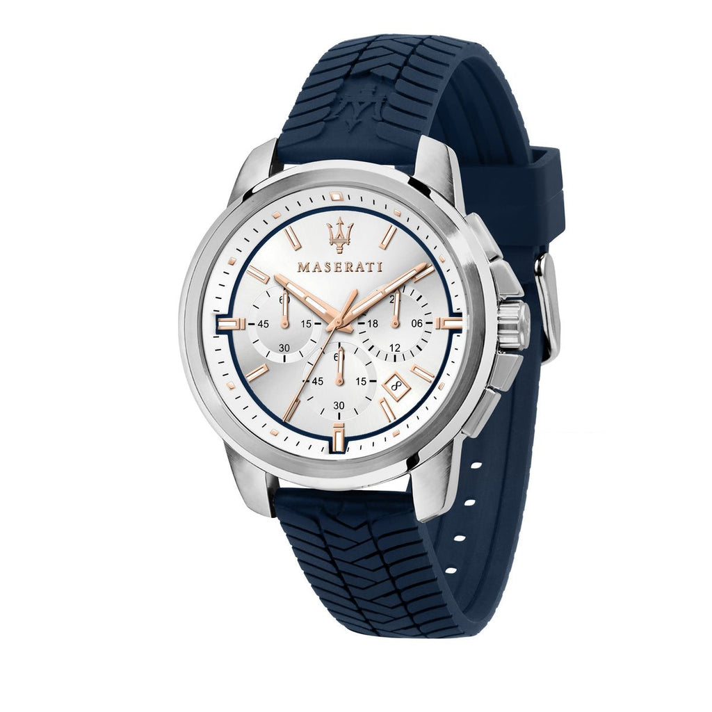 Maserati Successo R8871621013 Men's Chronograph 44mm White Dial Watch| Maserati Successo R8871621013 - VERSE - 