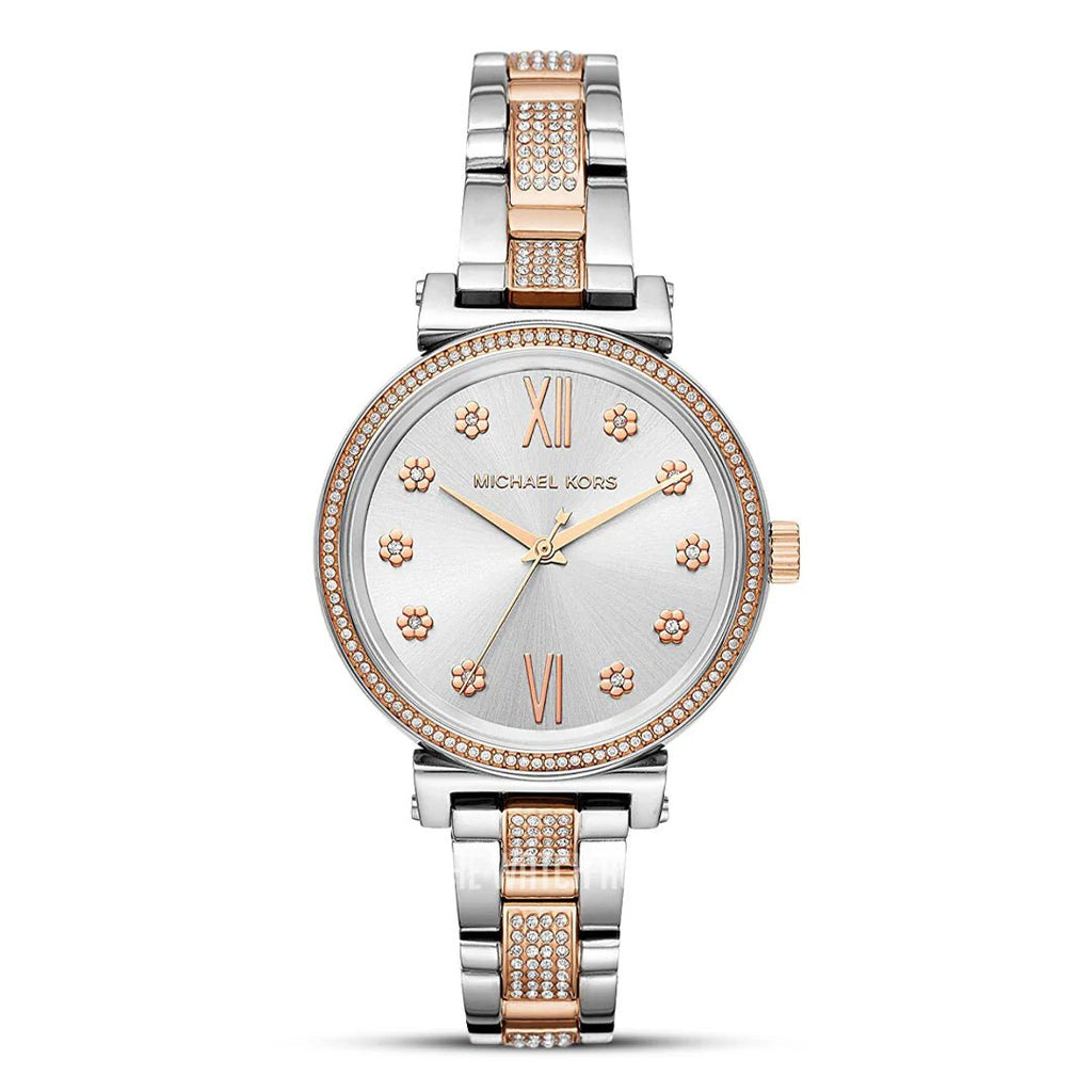 Michael Kors Sofie MK3880 Women’s Two - Tone Stainless Steel Crystal Watch – 36 mm| Michael Kors Sofie MK3880 - VERSE - 