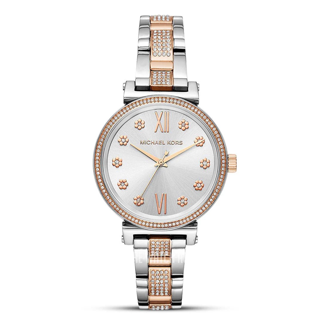 Michael Kors Sofie MK3880 Women’s Two - Tone Stainless Steel Crystal Watch – 36 mm| Michael Kors Sofie MK3880 - VERSE - 