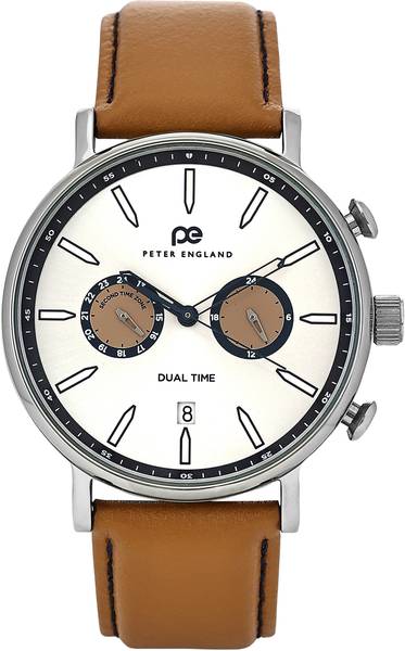 Peter England PE000063C 2023 Edition Analog Dual Time Men's Watch| Peter England PE000063C - VERSE - 