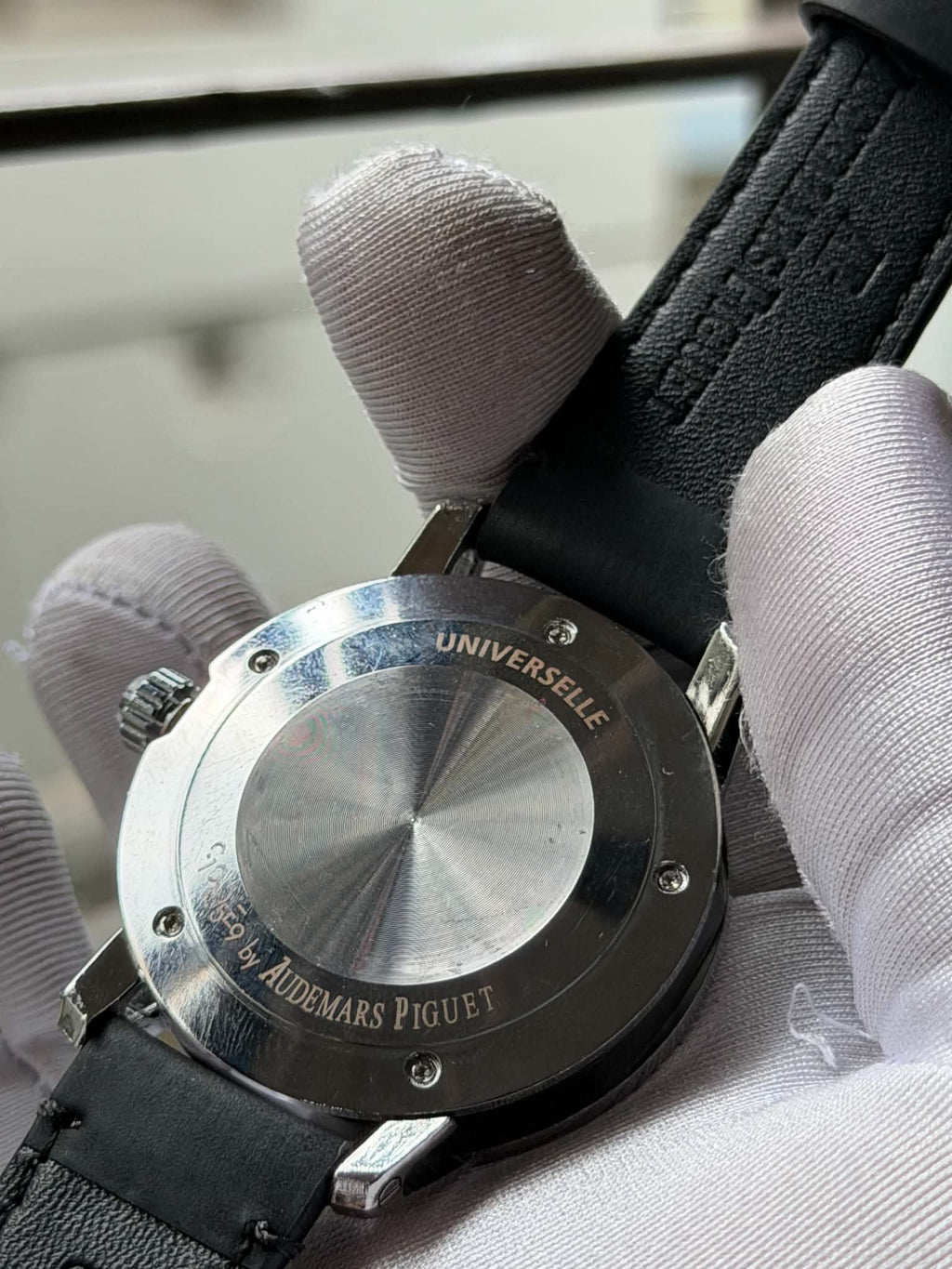 Audemars Piguet Code Quartz | Grey Dial RoseGold Case Black Leather - ( Double A ) - VERSE -