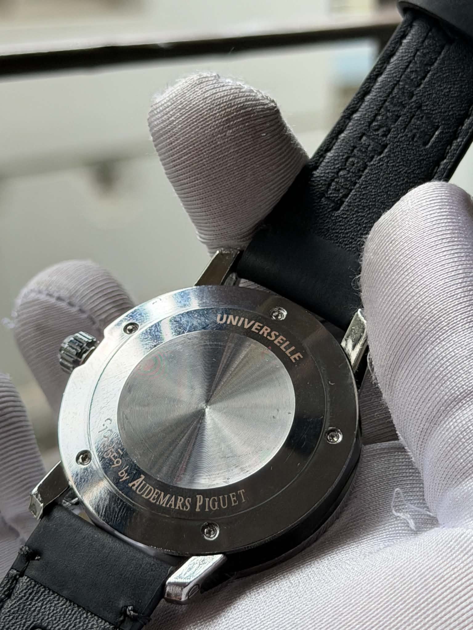 Audemars Piguet Code Quartz | Grey Dial RoseGold Case Black Leather - ( Double A ) - VERSE -