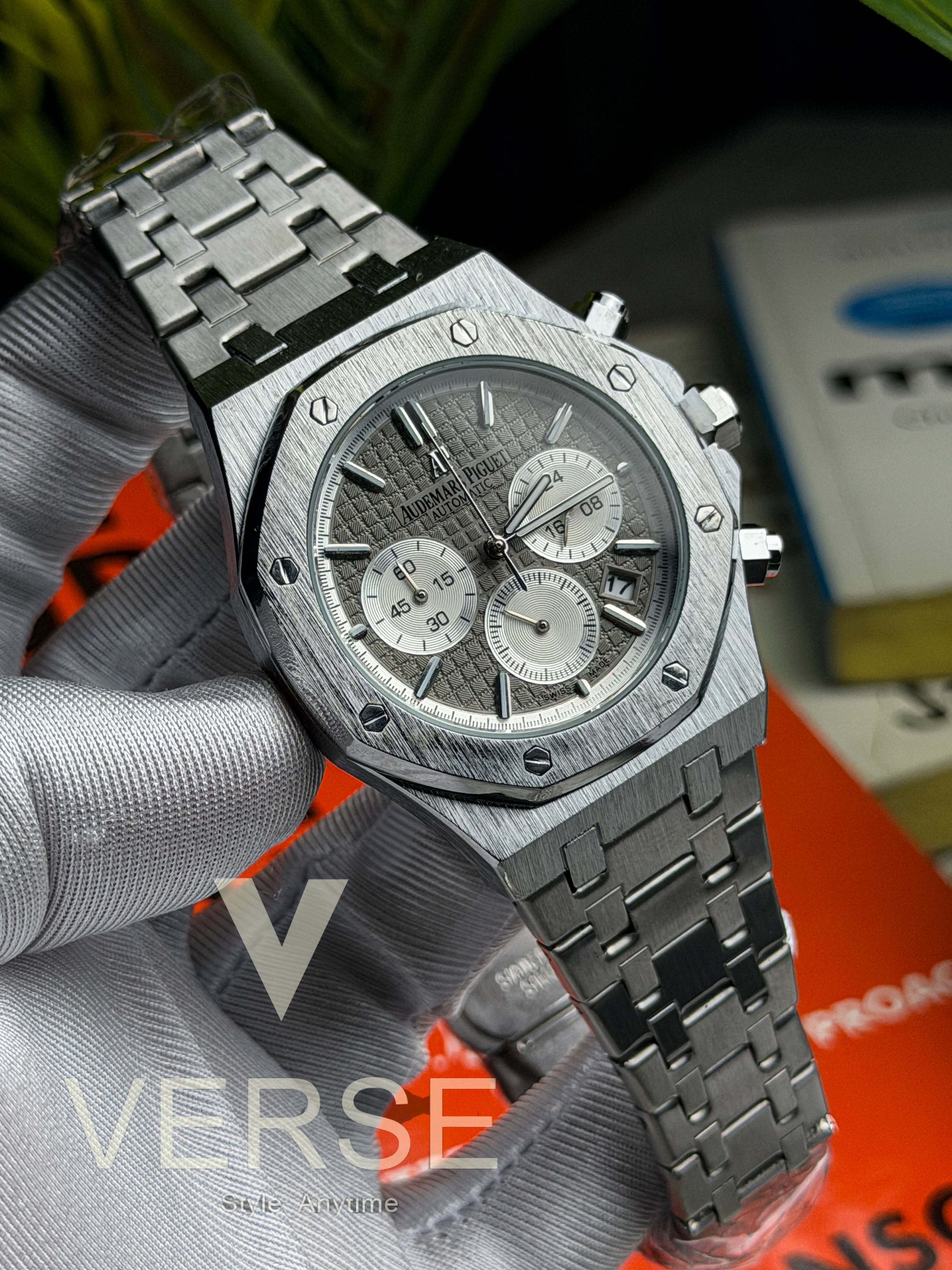 Audemars Piguet Royal Oak Chronograph | Slate Grey Reverse Panda Dial - ( Double A) - VERSE -