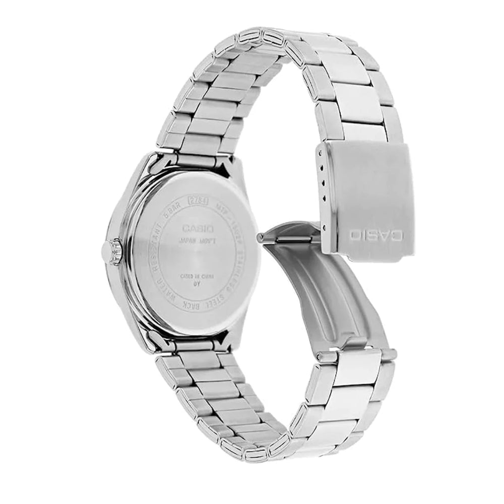 Casio Enticer MTP-1302PD-6AVEF Mauve Dial Stainless Steel Men's Watch | Casio MTP-1302PD-6AVEF - VERSE -