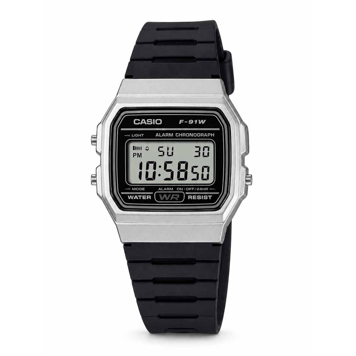 Casio F-91WM-7A Men’s Black Resin Digital Watch| Casio F-91WM-7A - VERSE -