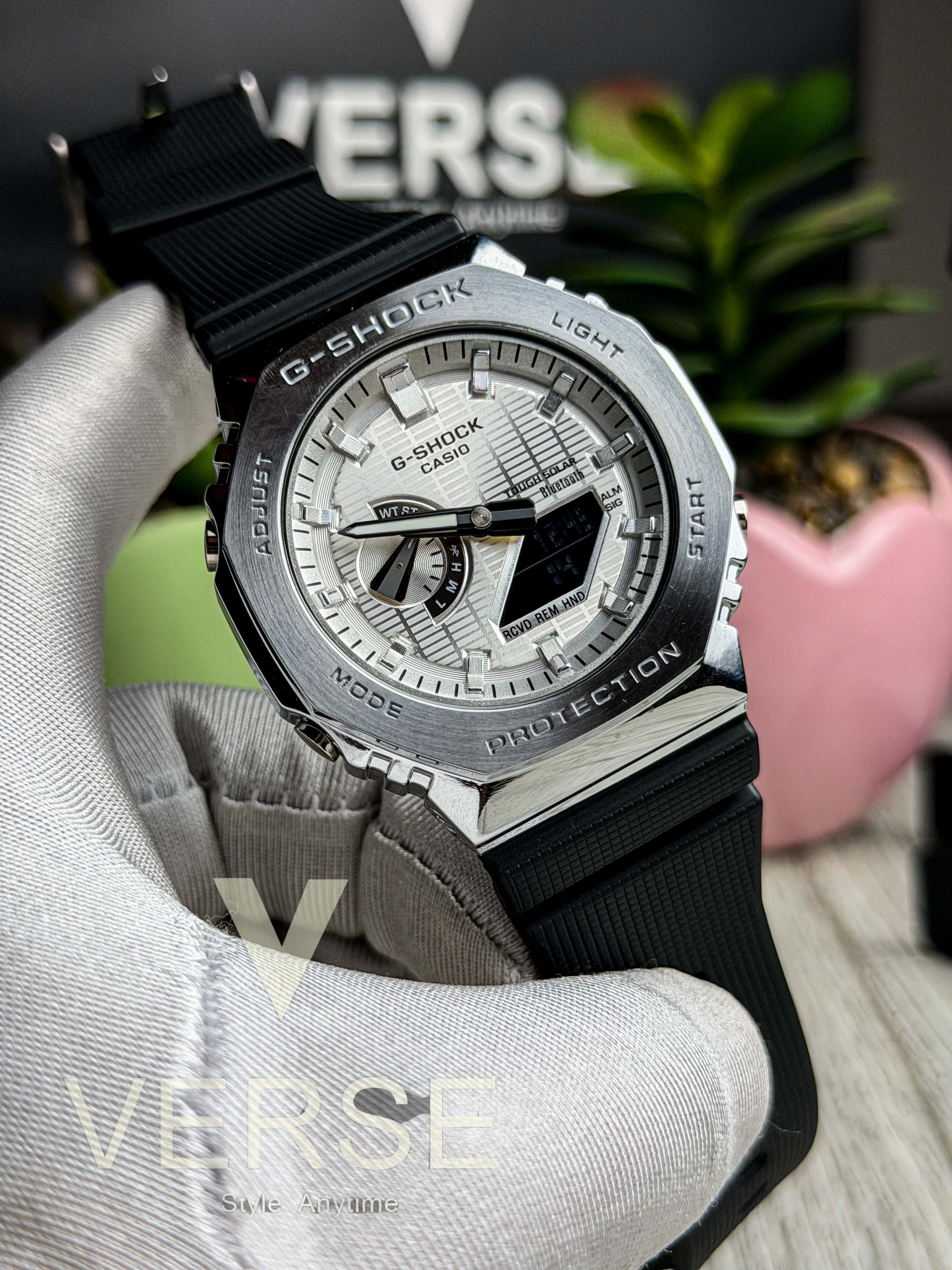Casio G - Shock GBM - 2100A | White Dial - ( Triple A ) - VERSE - 