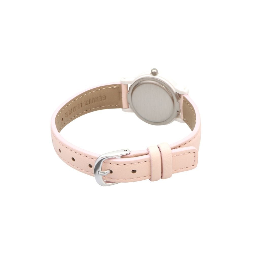 Casio LQ - 139L - 4B2DF White Dial Pastel Pink Leather Women's Watch | Casio LQ - 139L - 4B2DF - VERSE - 