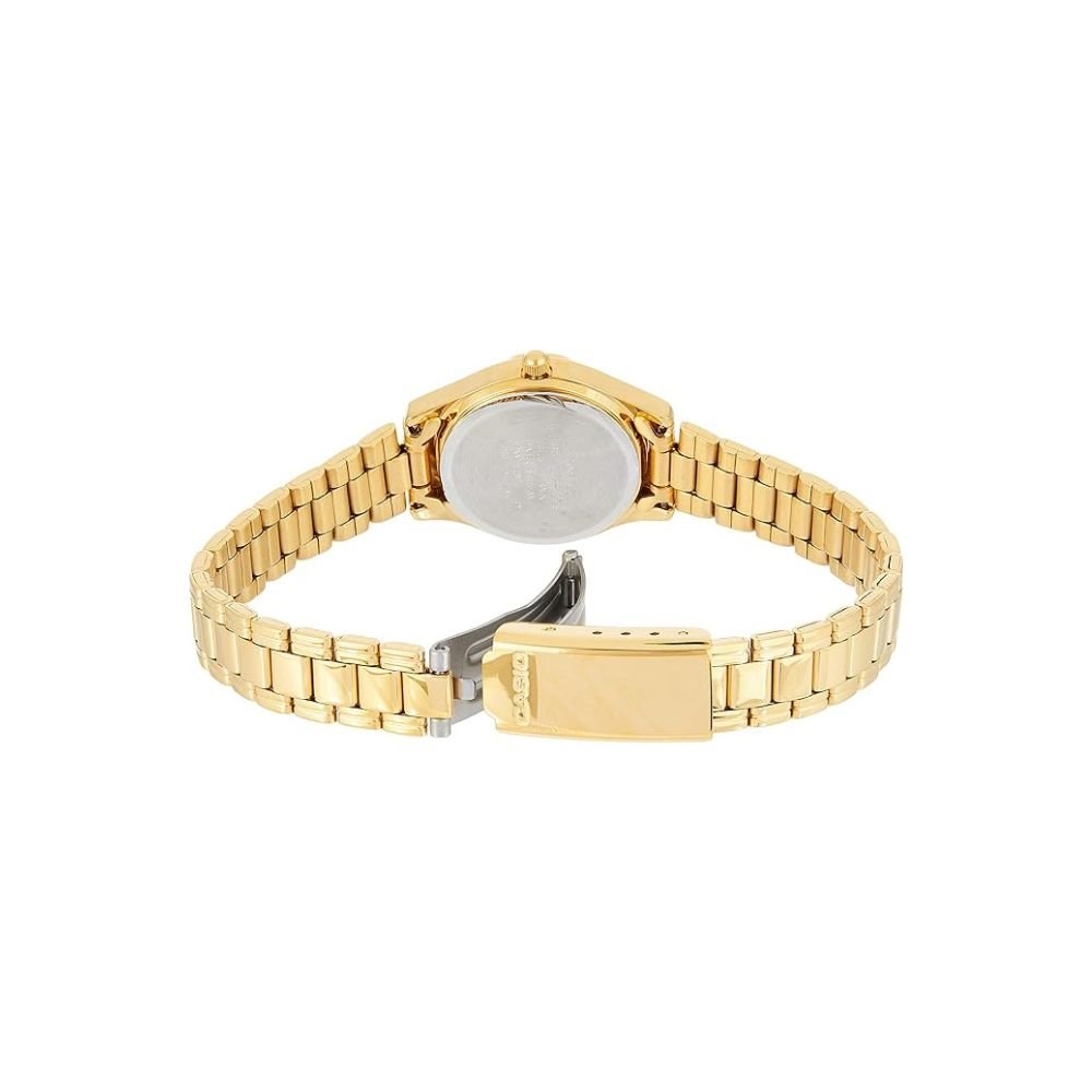 Casio LTP-1275G-9ADF Warm Champagne Dial Gold Stainless Steel Women's Watch | Casio LTP-1275G-9ADF - VERSE -