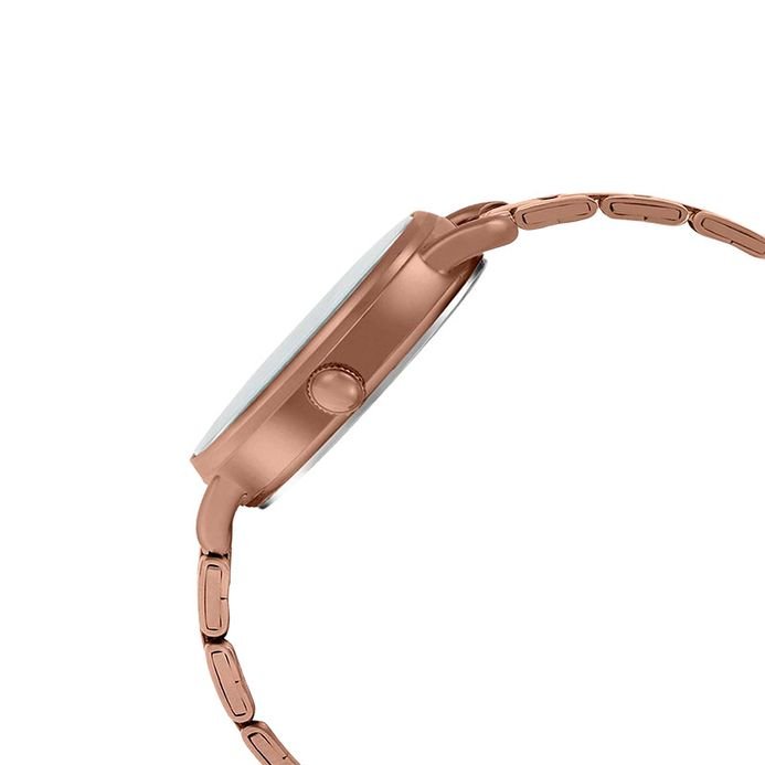 Casio LTP-E412PG-4ADF Rose Gold Dial Pink Gold Stainless Steel Women's Watch | Casio LTP-E412PG-4ADF - VERSE -