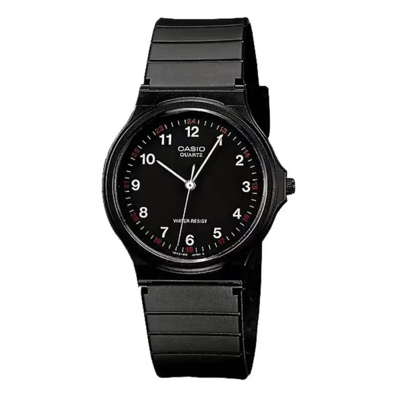 Casio MQ - 24 - 1BLDF Black Dial Black Resin Men's Watch | Casio MQ - 24 - 1BLDF - VERSE - 