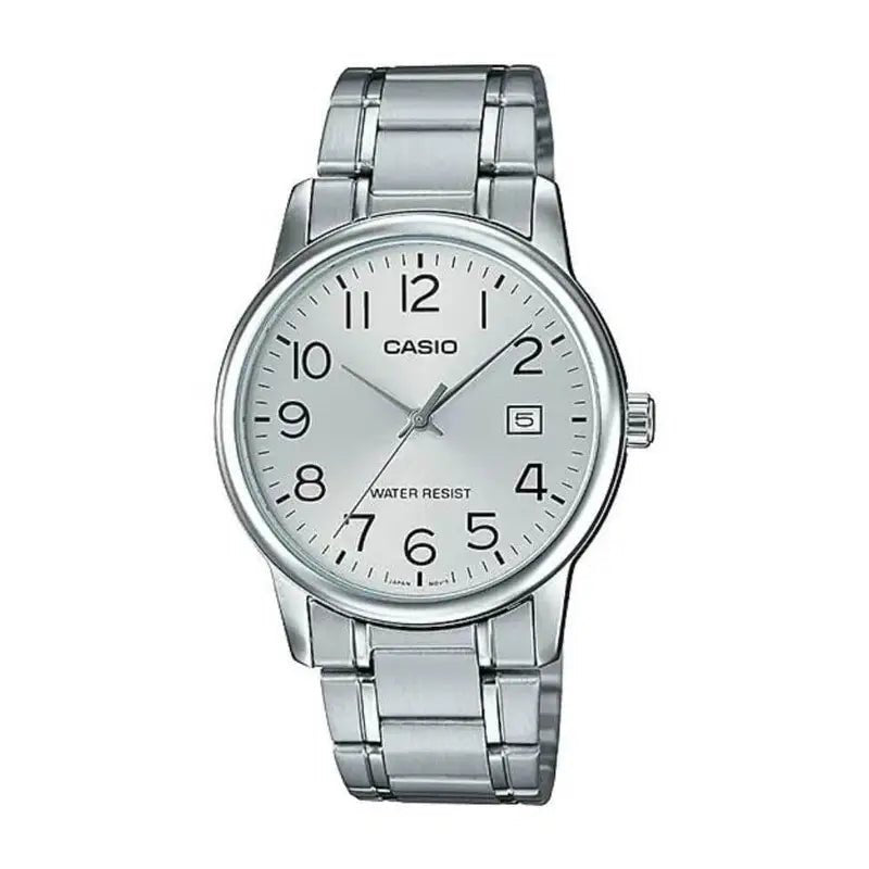Casio MTP - V002D - 7BUDF Silver Dial Stainless Steel Men's Watch | Casio MTP - V002D - 7BUDF - VERSE - 