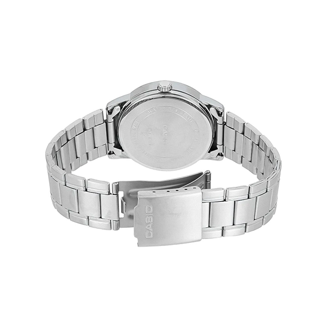 Casio MTP - V002D - 7BUDF Silver Dial Stainless Steel Men's Watch | Casio MTP - V002D - 7BUDF - VERSE - 