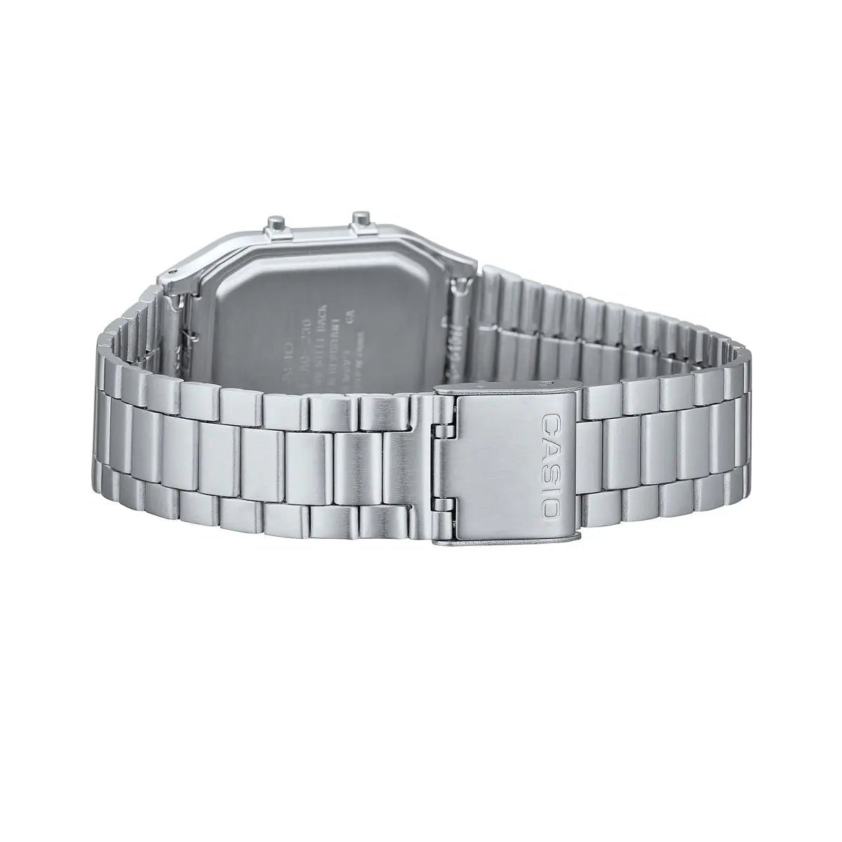 Casio Vintage AQ-230A-2A1MQYDF Analog-Digital Ice Blue Dial Stainless Steel Unisex Watch | Casio AQ-230A-2A1MQYDF - VERSE -